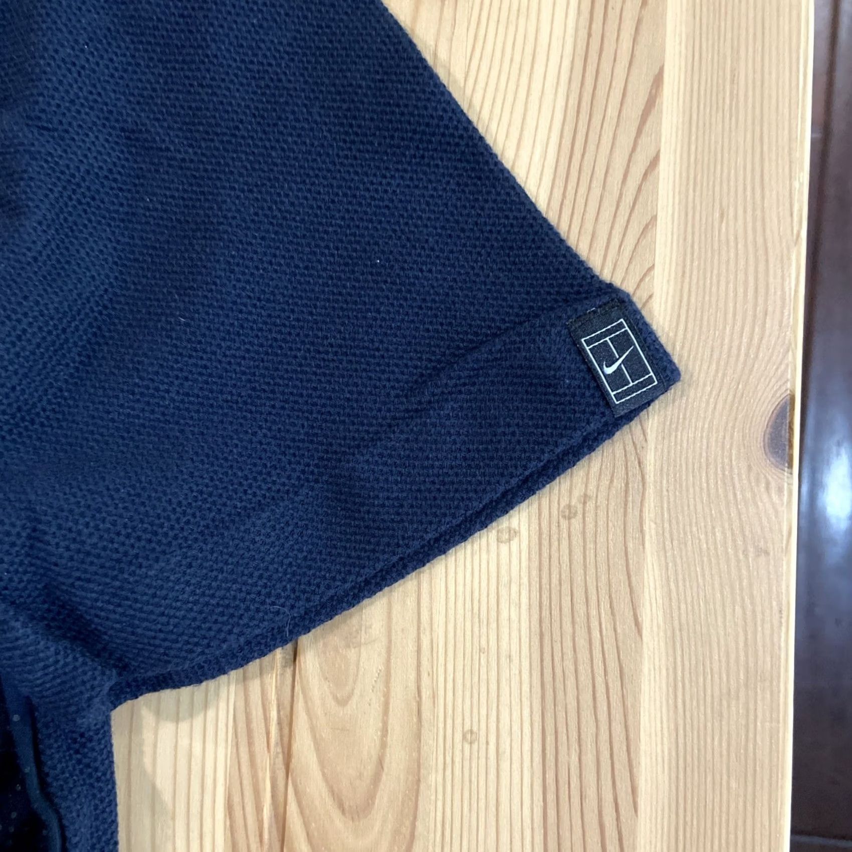 Nike Nike RF Roger Federer Pocket Shirt Mens M Navy Short Sleeve Polo Logo Patch Collared Sports Modern Regular Fit Size US M / EU 48-50 / 2 - 3 Thumbnail