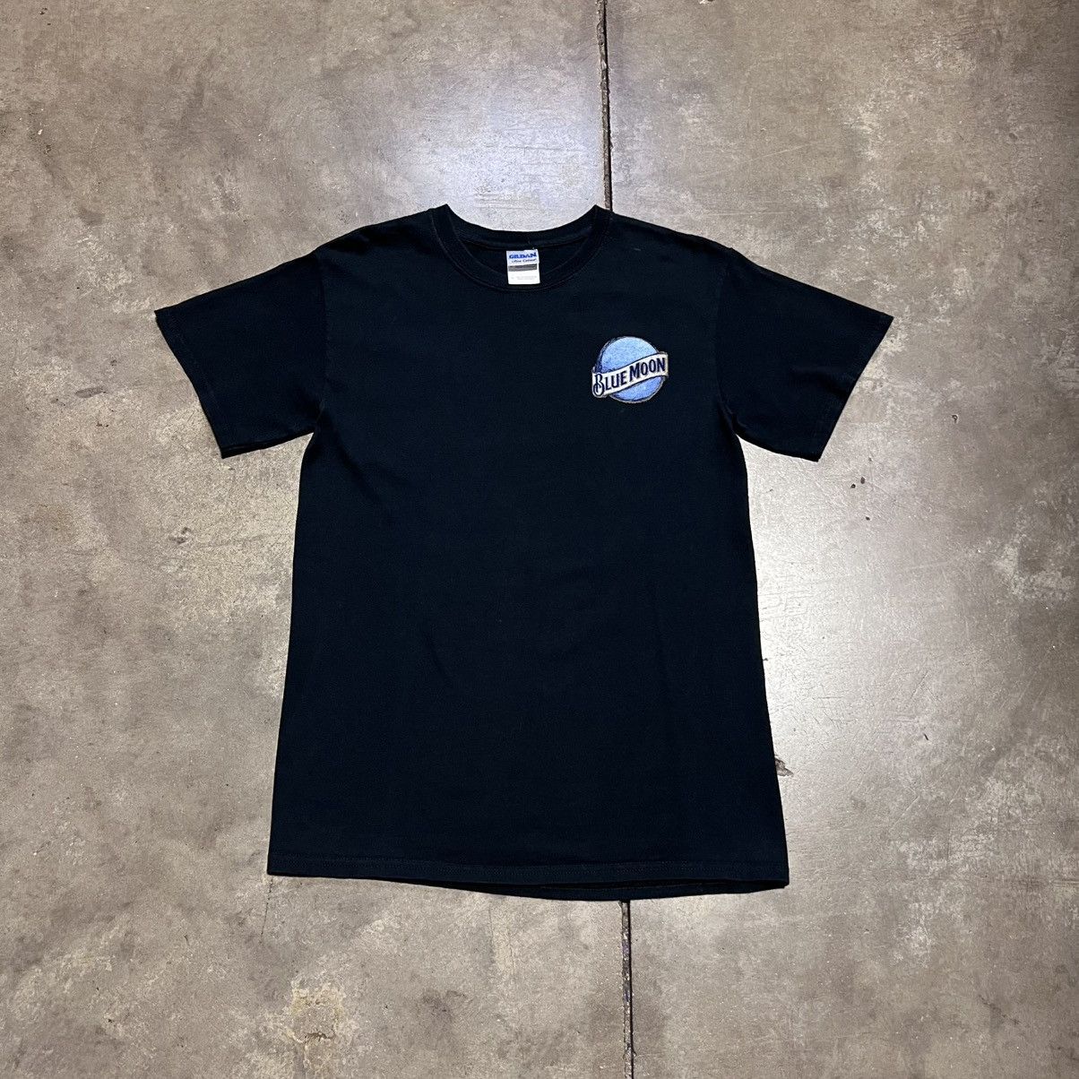 Vintage Vintage Blue Moon Coors Beer T shirt Graphic Tee Y2K Size US S / EU 44-46 / 1 - 3 Thumbnail