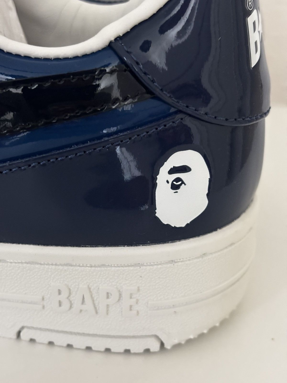 Bape Authentic ape bape bape sta Icon US 8 navy blue new Size US 8 / EU 41 - 9 Thumbnail