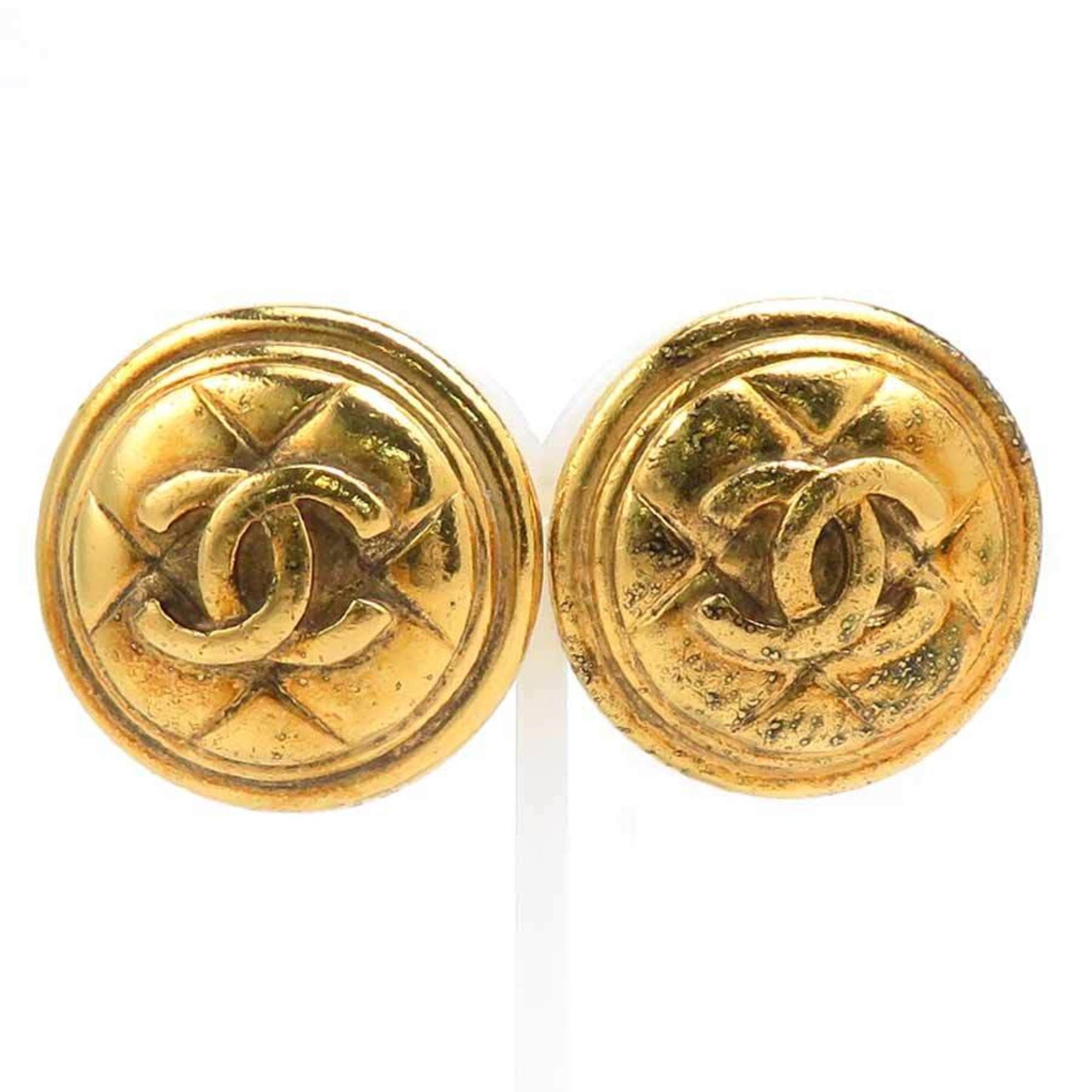Chanel CHANEL Metal Gold Earrings for Women h31938i Size ONE SIZE - 1 Thumbnail