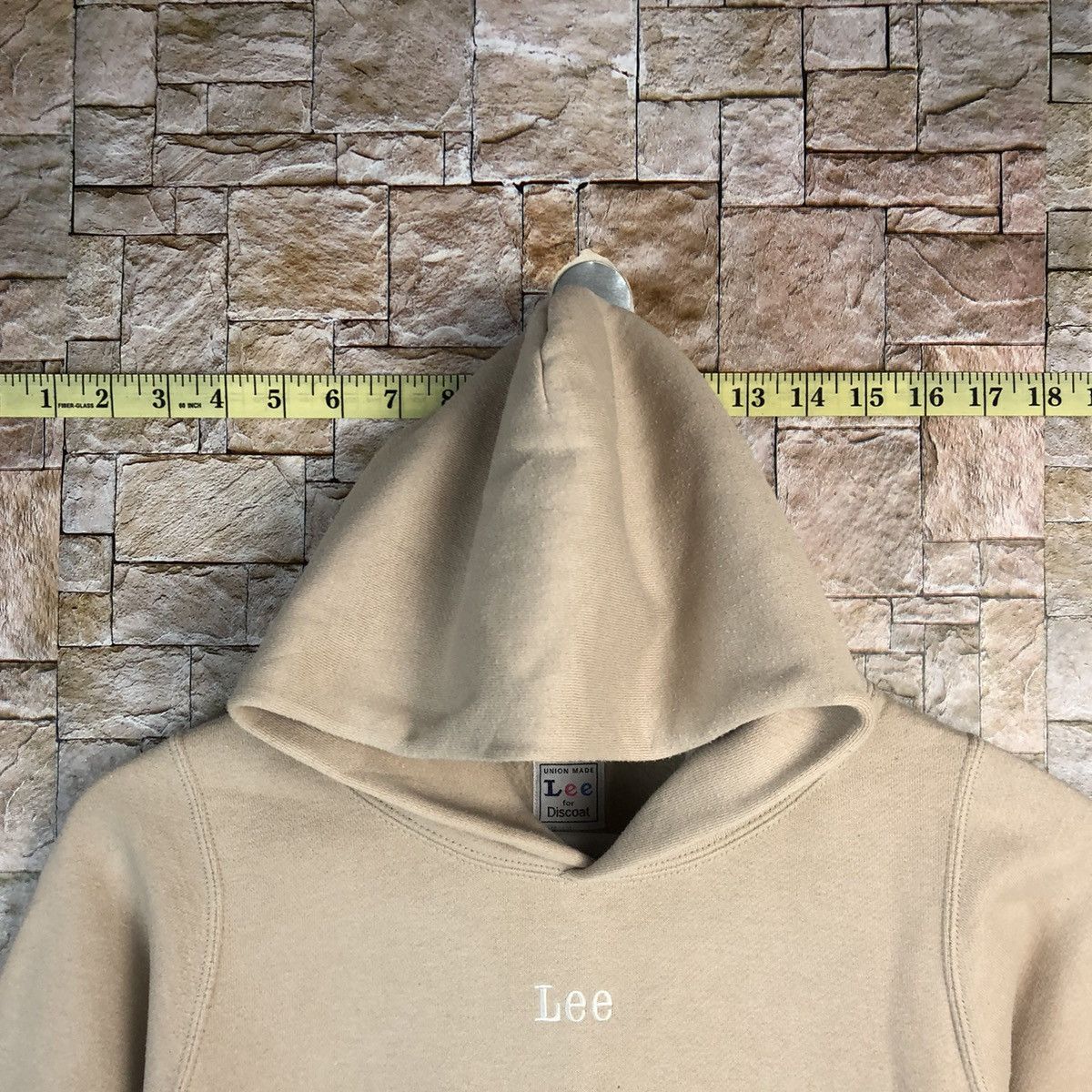 Japanese Brand × Lee Lee Brown long sweatshirt Hoodie #A872 Size XS / US 0-2 / IT 36-38 - 4 Thumbnail