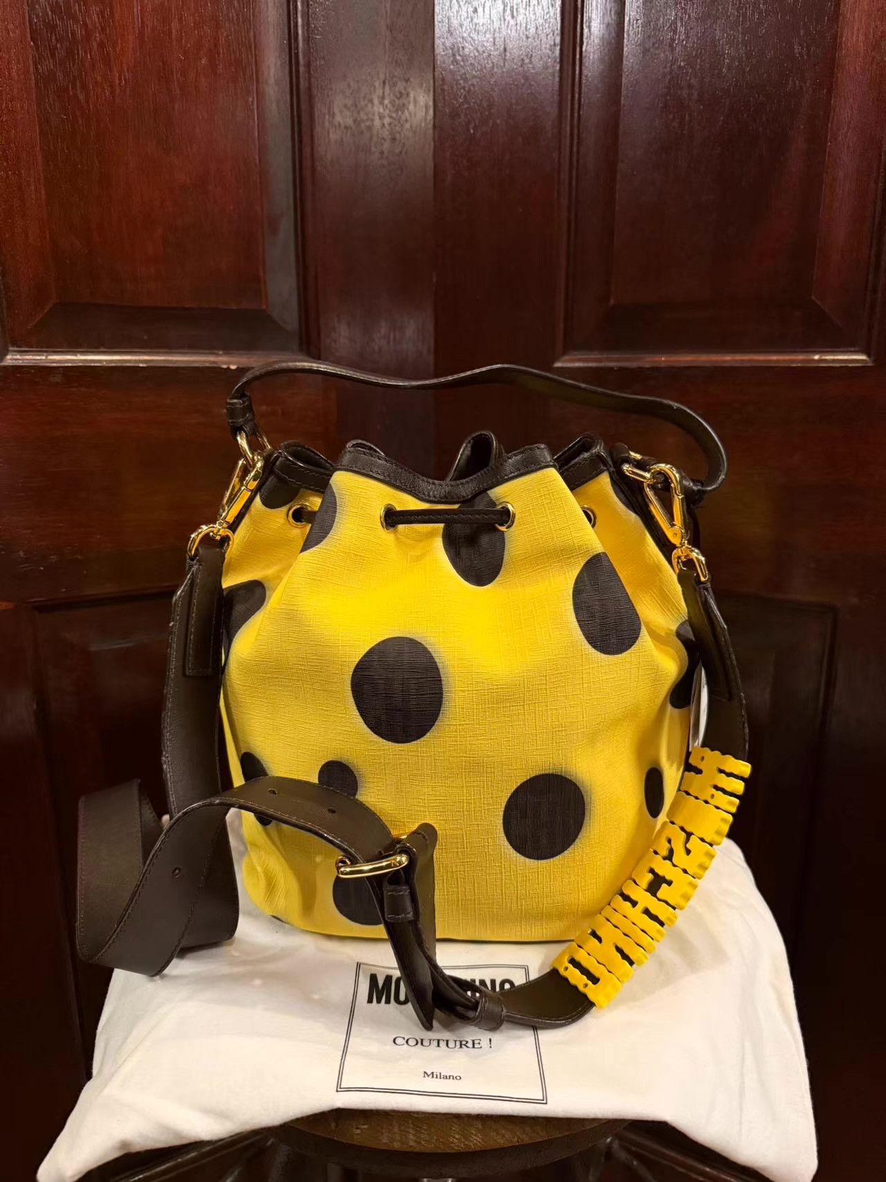 Moschino MOSCHINO 14FW SpongeBob bucket bag, Ｑ25 Size ONE SIZE - 3 Thumbnail