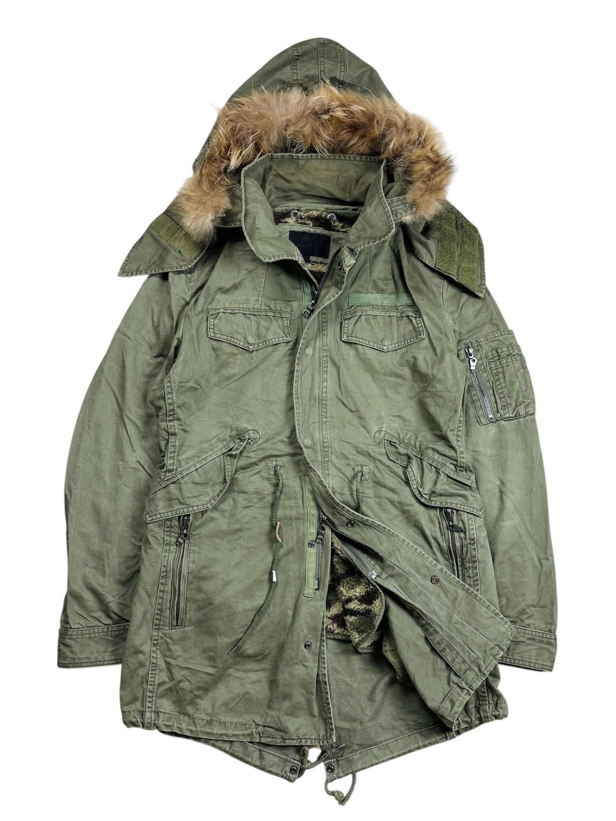 JACKROSE 2000s Luv Maison Jackrose - Fur Hoodie Apocalypse Jacket Size US M / EU 48-50 / 2 - 2 Thumbnail