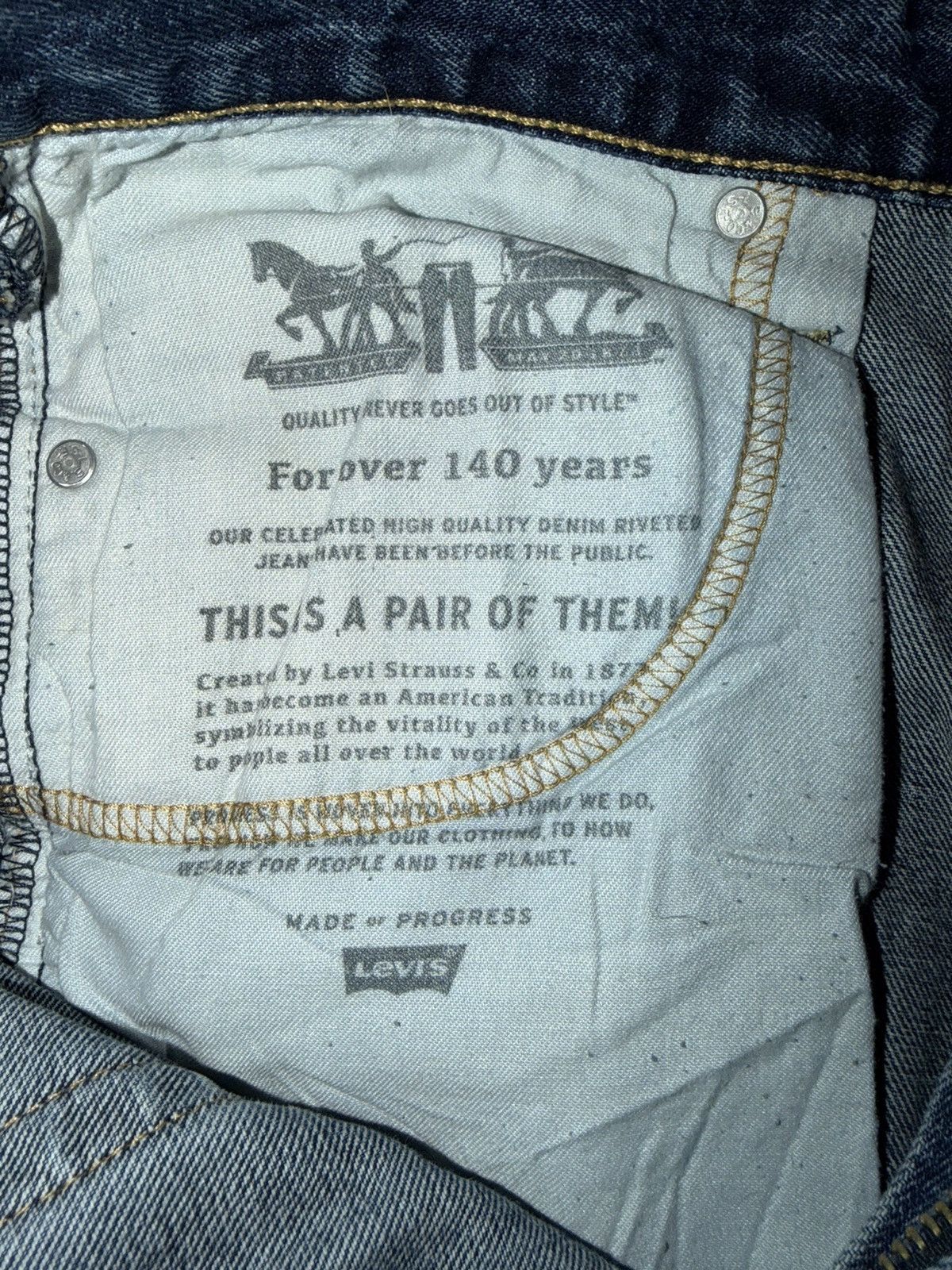 Levi's 510 Skinny Fit Jeans Size US 34 / EU 50 - 14 Thumbnail