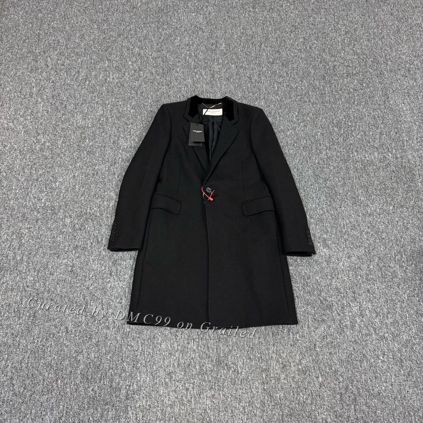 Saint Laurent Paris Saint Laurent SLP Mid-Length Blazer Size 38 Size S / US 4 / IT 40 - 1 Thumbnail