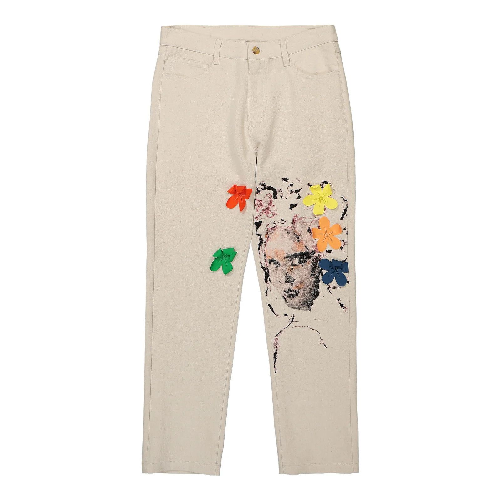 KidSuper Kidsuper Studios Flowers Face Suit Pants Size US 38 / EU 54 - 1 Thumbnail