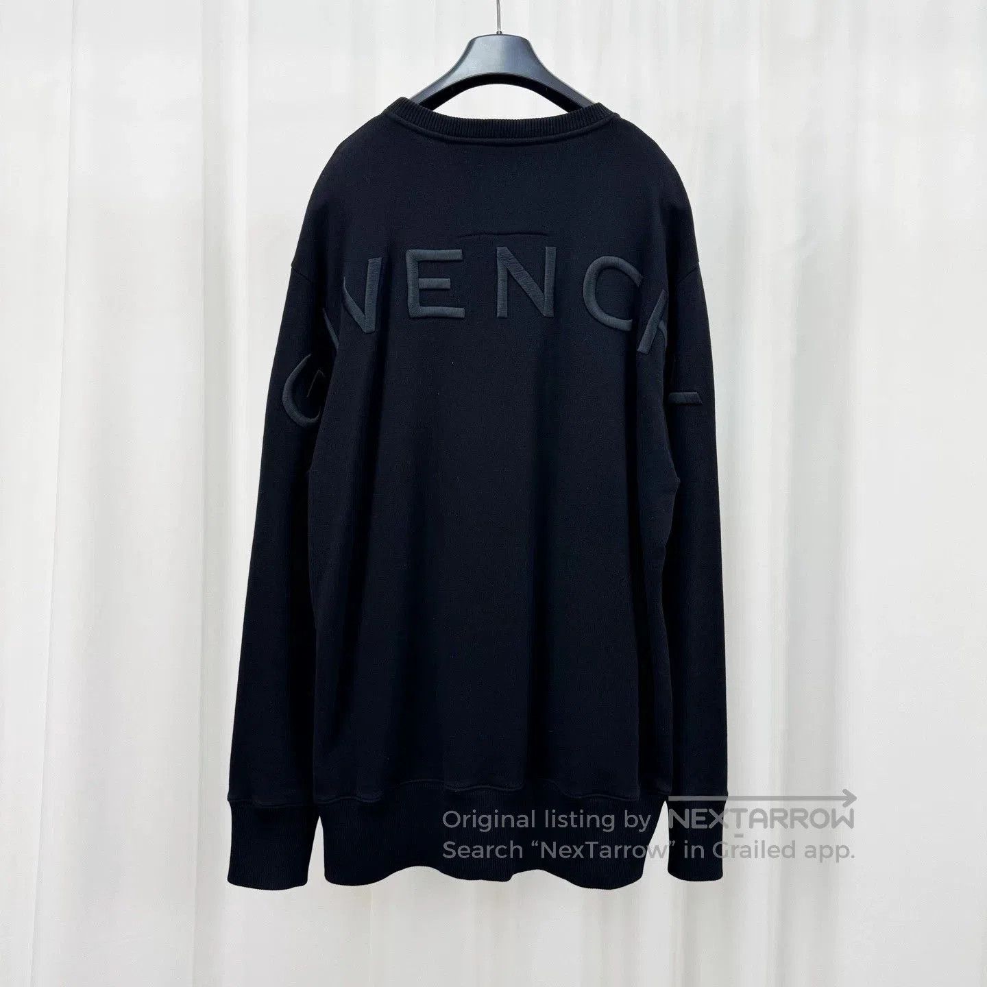 Givenchy Givenchy Flocked Tiger Head Embroidery Letter Sweatshirt. Size US XL / EU 56 / 4 - 2 Thumbnail