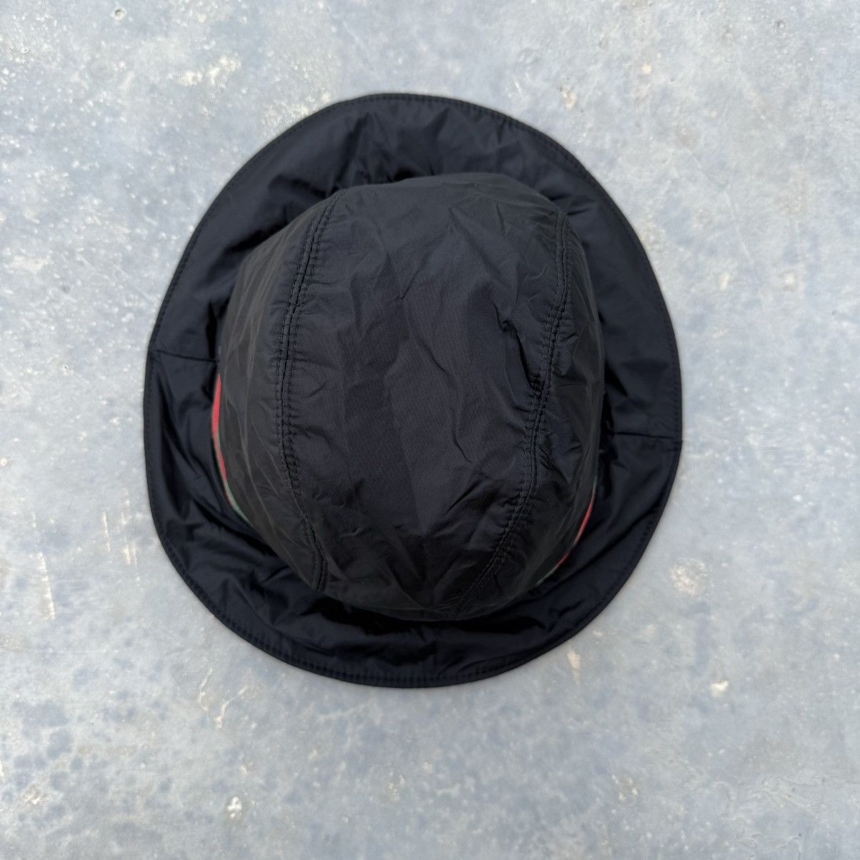 Gucci Gucci Signature Stripe Bucket Hat Size ONE SIZE - 1 Thumbnail