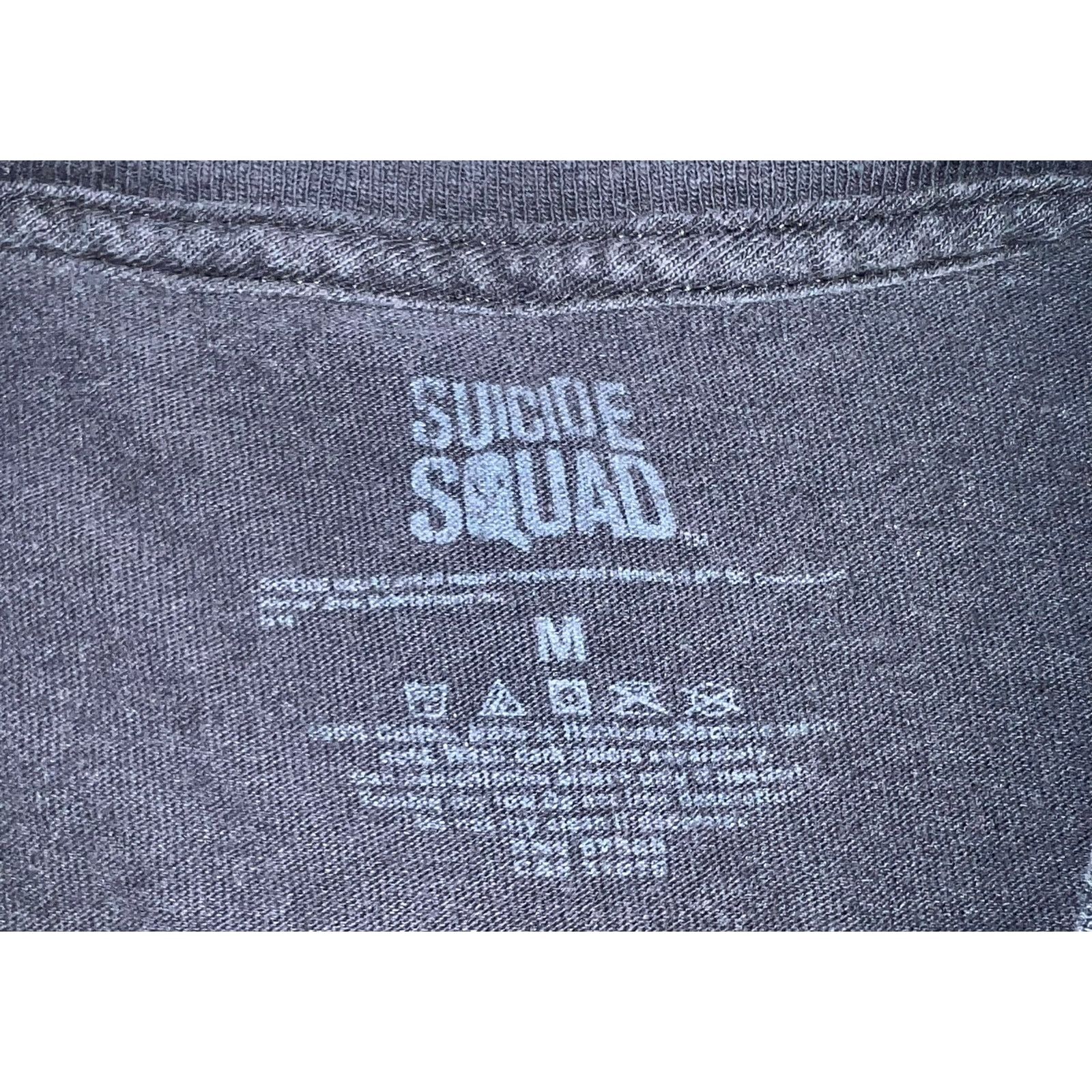 DC Comics Suicide Squad Skull Skeleton of Characters Black T-Shirt Size US M / EU 48-50 / 2 - 4 Thumbnail