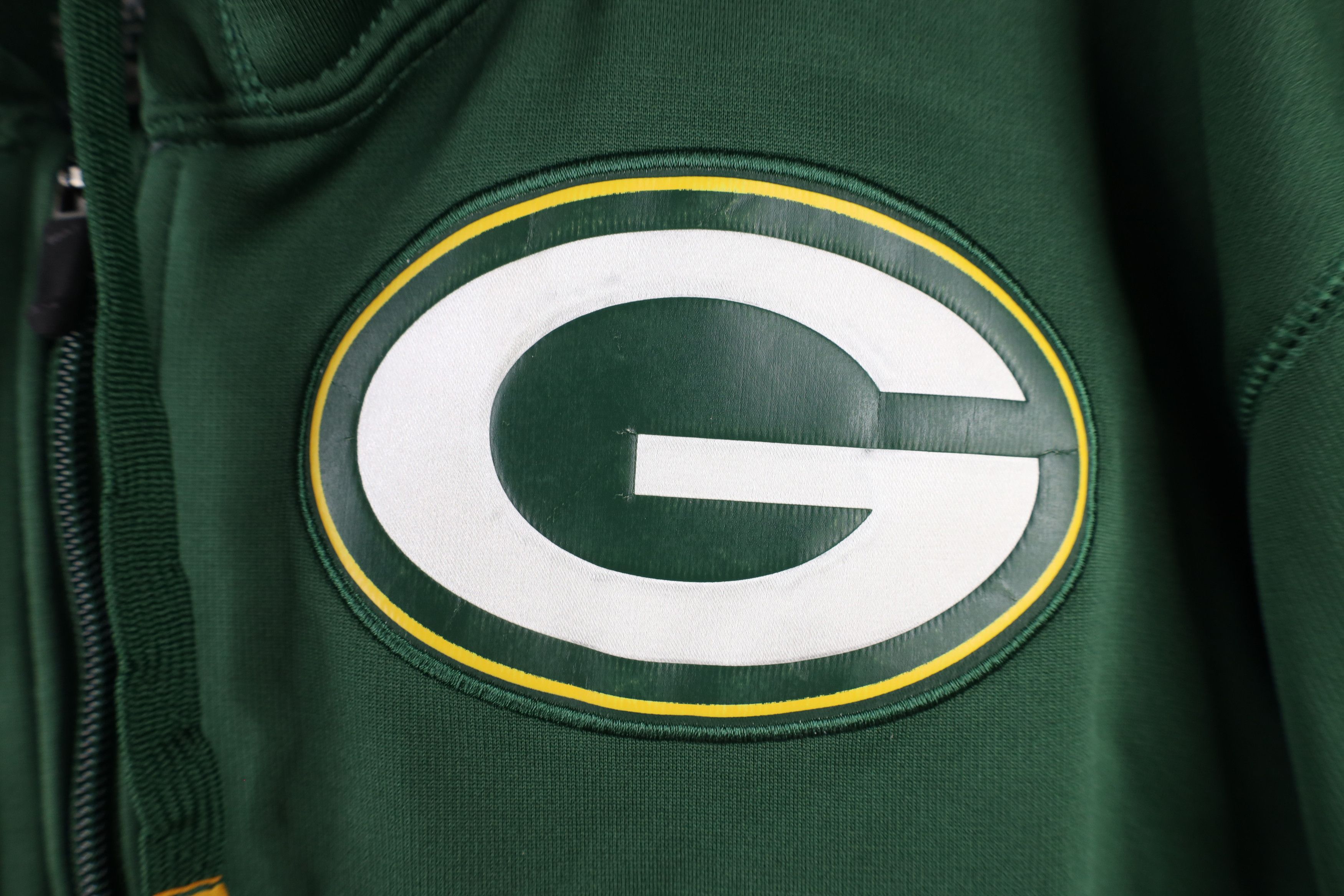 Nike Nike On Field Green Bay Packers Football Full Zip Hoodie Size US M / EU 48-50 / 2 - 6 Thumbnail