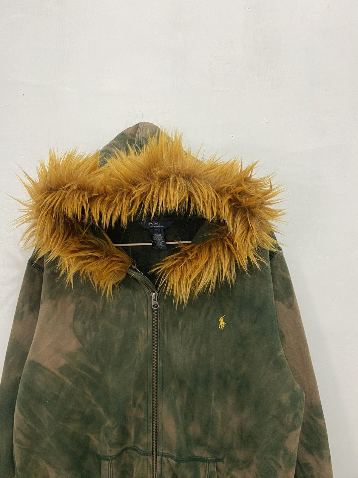 Polo Ralph Lauren 💥TieDye💥Polo Ralph Lauren Fur Hoodie LGB Style Size US L / EU 52-54 / 3 - 3 Thumbnail