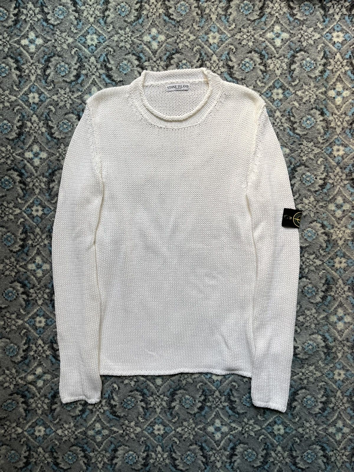 Stone Island Vintage Stone Island Cotton Knit Sweater AW 1999 Size US XL / EU 56 / 4 - 1 Thumbnail