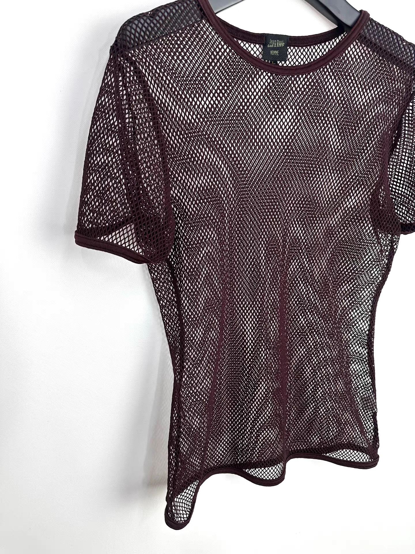 Jean Paul Gaultier Jean Paul Gaultier Sheer Mesh Bodysuit K20 Size US L / EU 52-54 / 3 - 2 Thumbnail