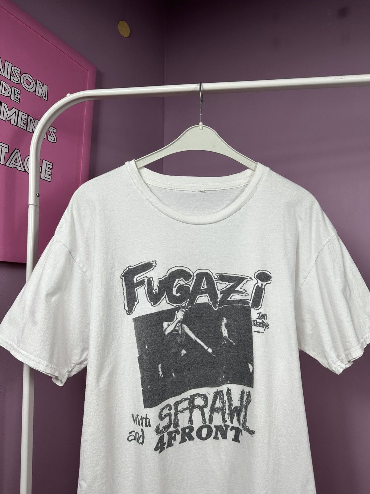 Fugazi 2010 Fugazi Vintage T-Shirt Rock Tour Promo Band Tee Size US L / EU 52-54 / 3 - 3 Thumbnail