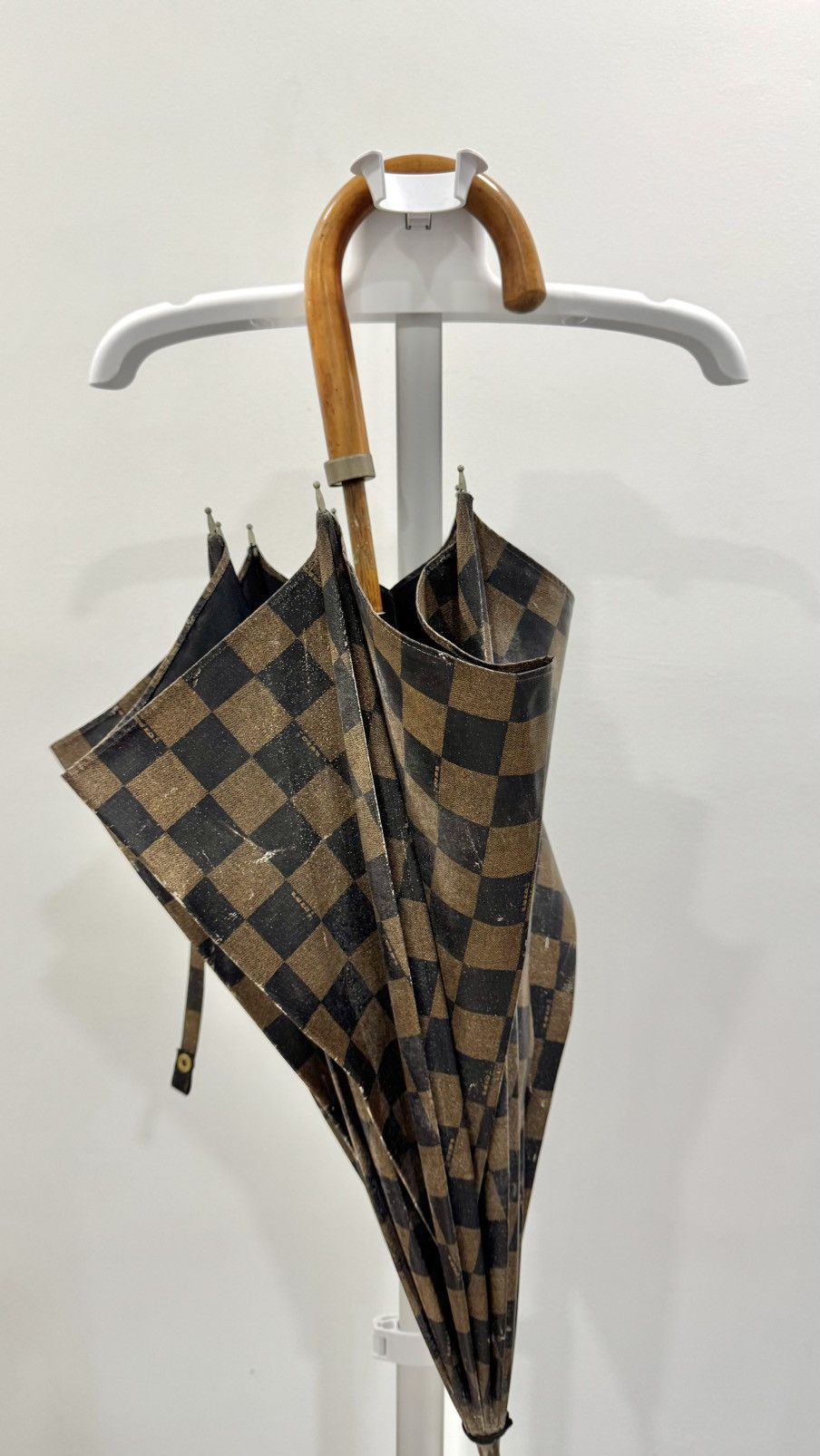 Fendi Vintage Fendi Checkered Umbrella Size ONE SIZE - 5 Thumbnail