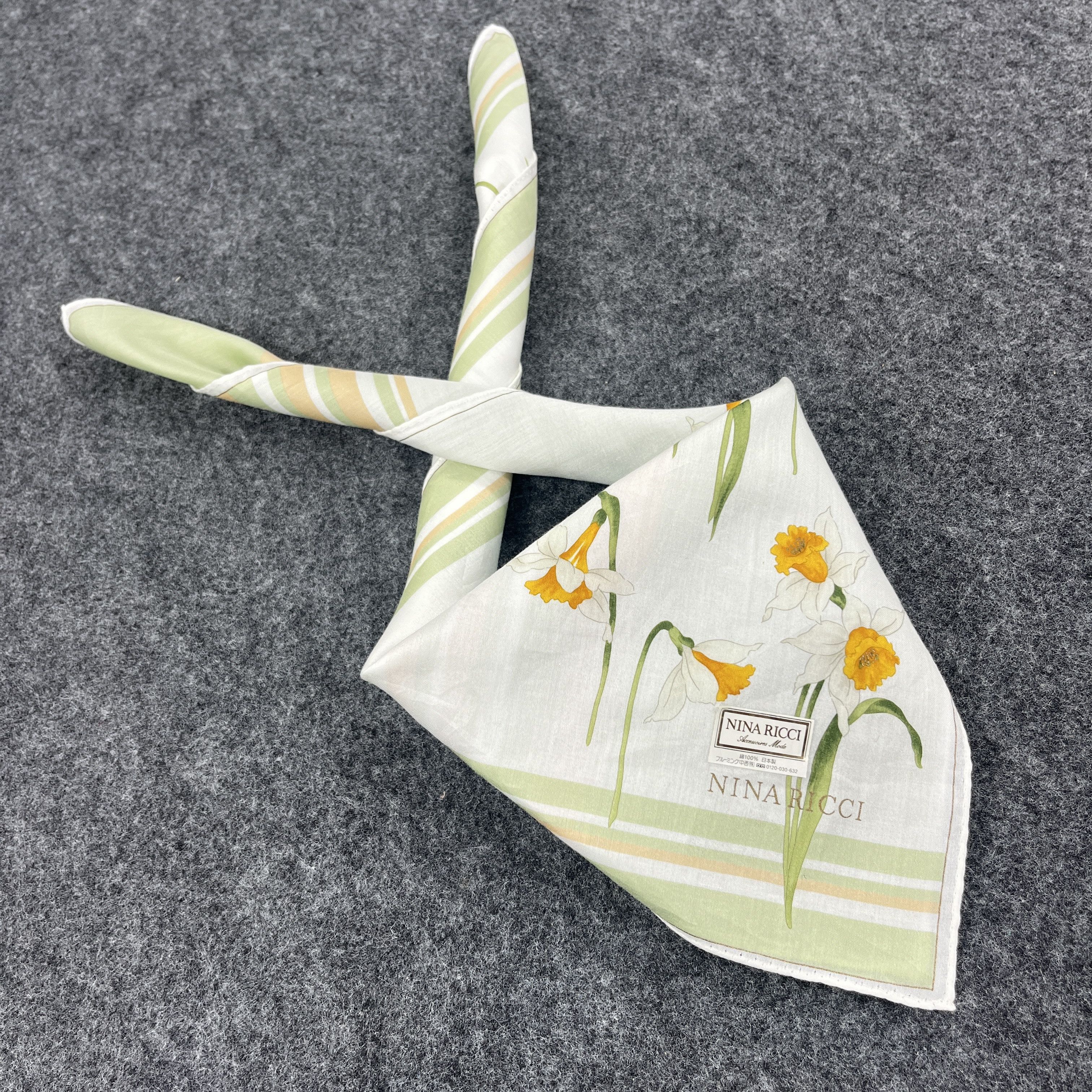Nina Ricci Nina Ricci Handkerchief / Bandana / Neckerchief B243 Size ONE SIZE - 5 Thumbnail