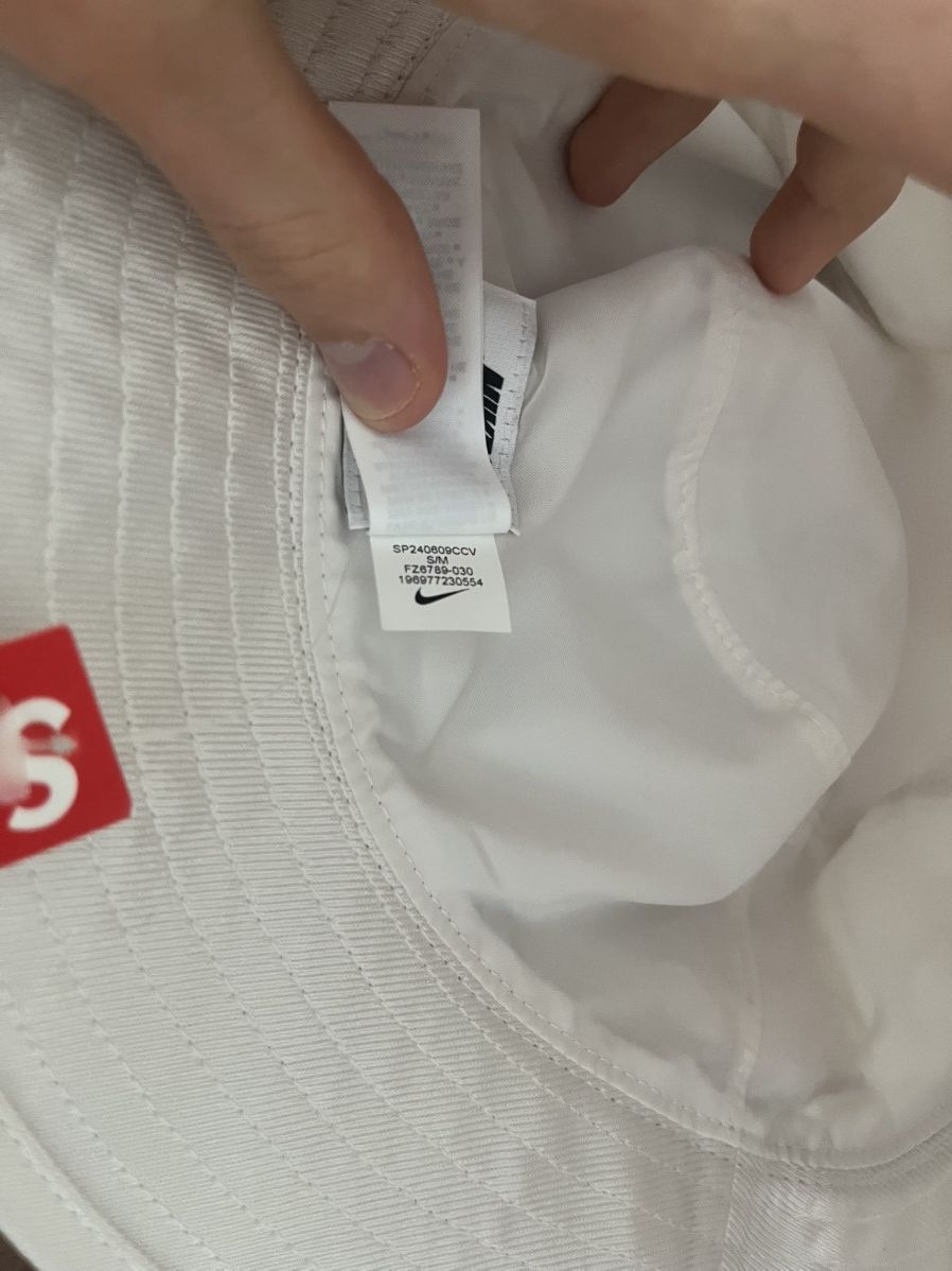 Nike × Supreme Supreme Nike Dazzle Crusher White Size ONE SIZE - 8 Thumbnail