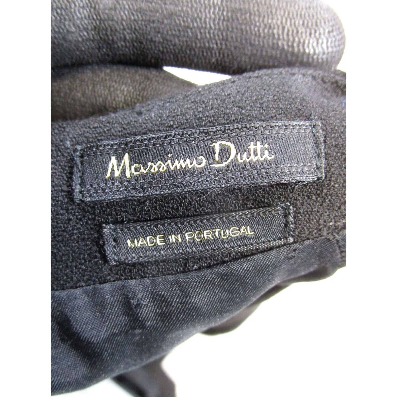 Massimo Dutti Massimo Dutti Dress Womens 4 Black Bodycon Sleeveless Round Neck Zip Short Solid Polyester Adults Womens Black Dress Bodycon 90s? Size S / US 4 / IT 40 - 3 Thumbnail