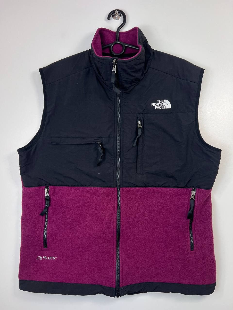 The North Face The North Face Polartec Fleece Vest Black Purple Full Zip L Size US L / EU 52-54 / 3 - 1 Thumbnail