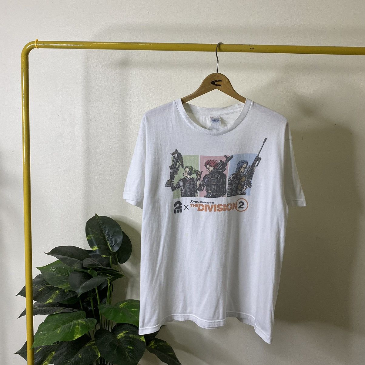 Playstation Vintage Y2K Tom Clancy's The Division 2 Games Promo Tee Size US L / EU 52-54 / 3 - 1 Thumbnail