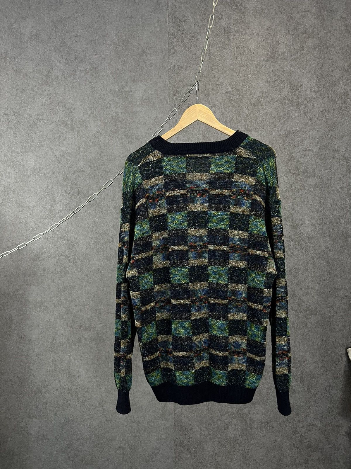 Vintage Point Italian designer vintage coogi style sweater Size US XL / EU 56 / 4 - 6 Thumbnail