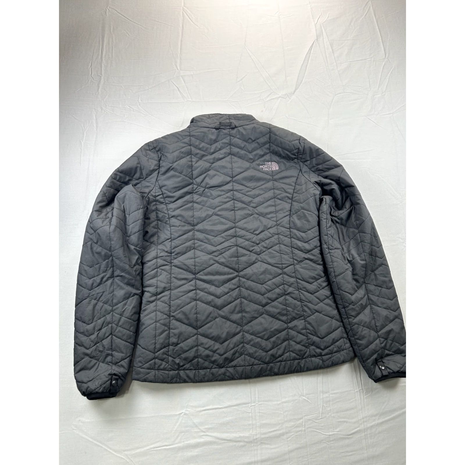 The North Face The North Face Jacket Womens Small Black Quilted Insulated Full Zip Nylon Size S / US 4 / IT 40 - 2 Thumbnail