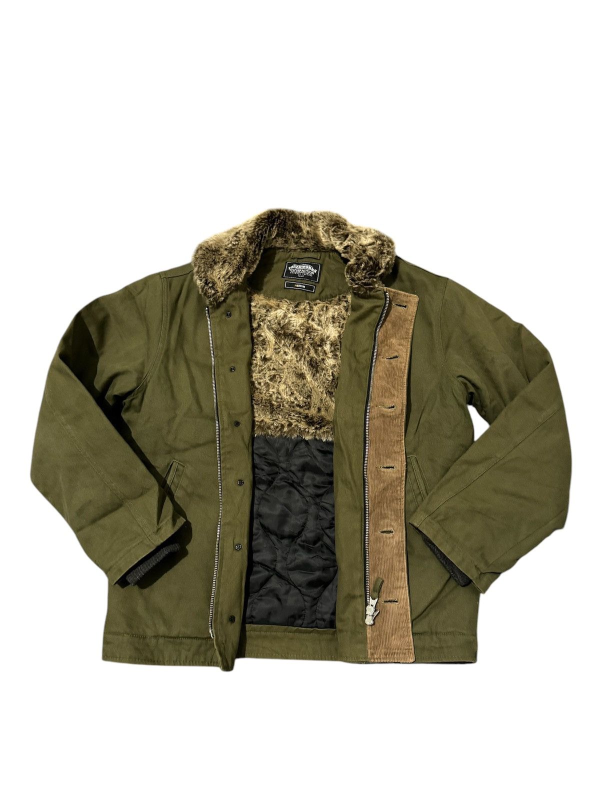 FrizmWORKS Frizm work Edgar N1 deck jacket - olive Size US M / EU 48-50 / 2 - 2 Thumbnail