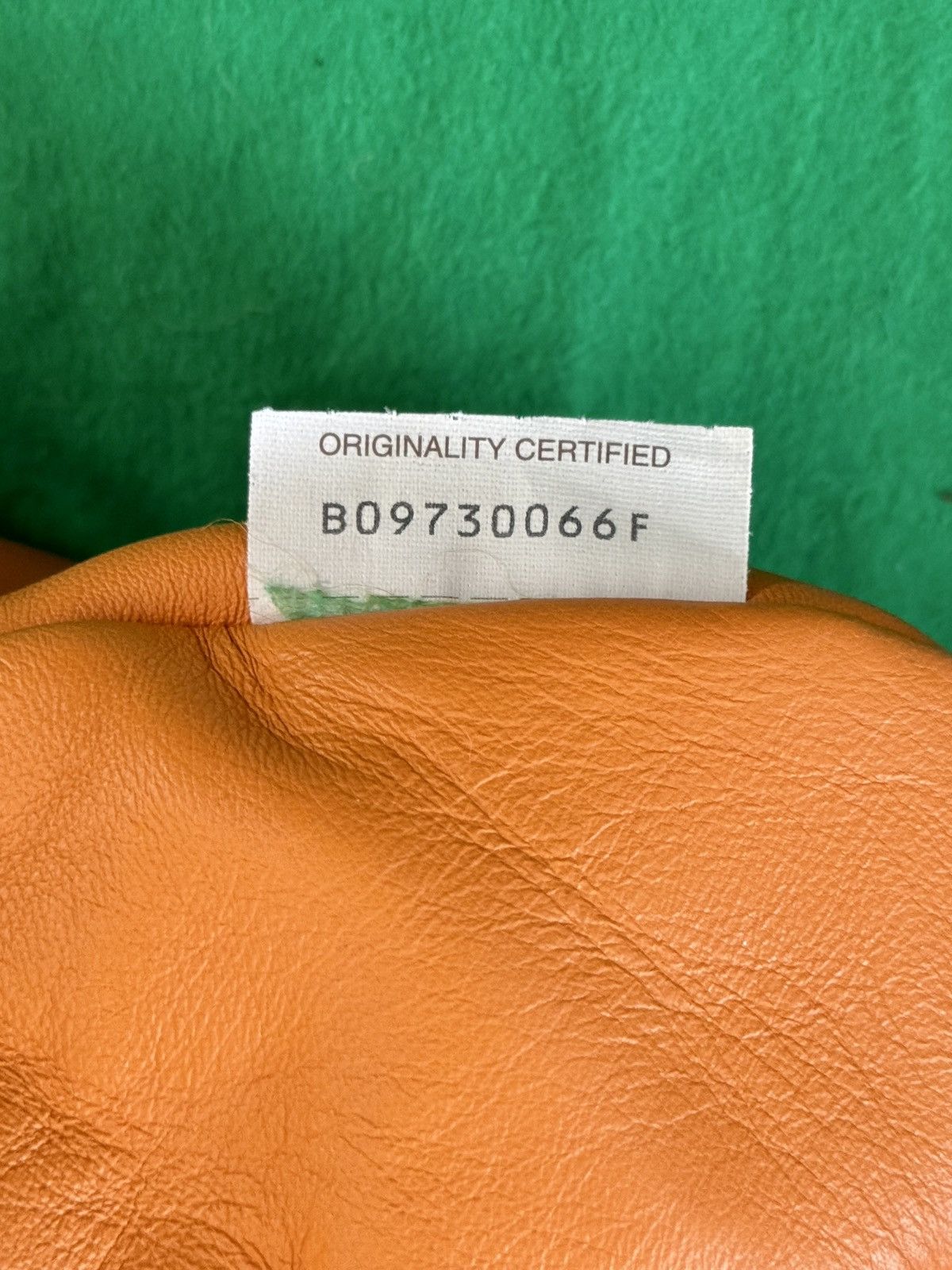 Bottega Veneta BOTTEGA VENETA Mini The Jodie - Orange Shearling Leather Bag Size ONE SIZE - 9 Thumbnail