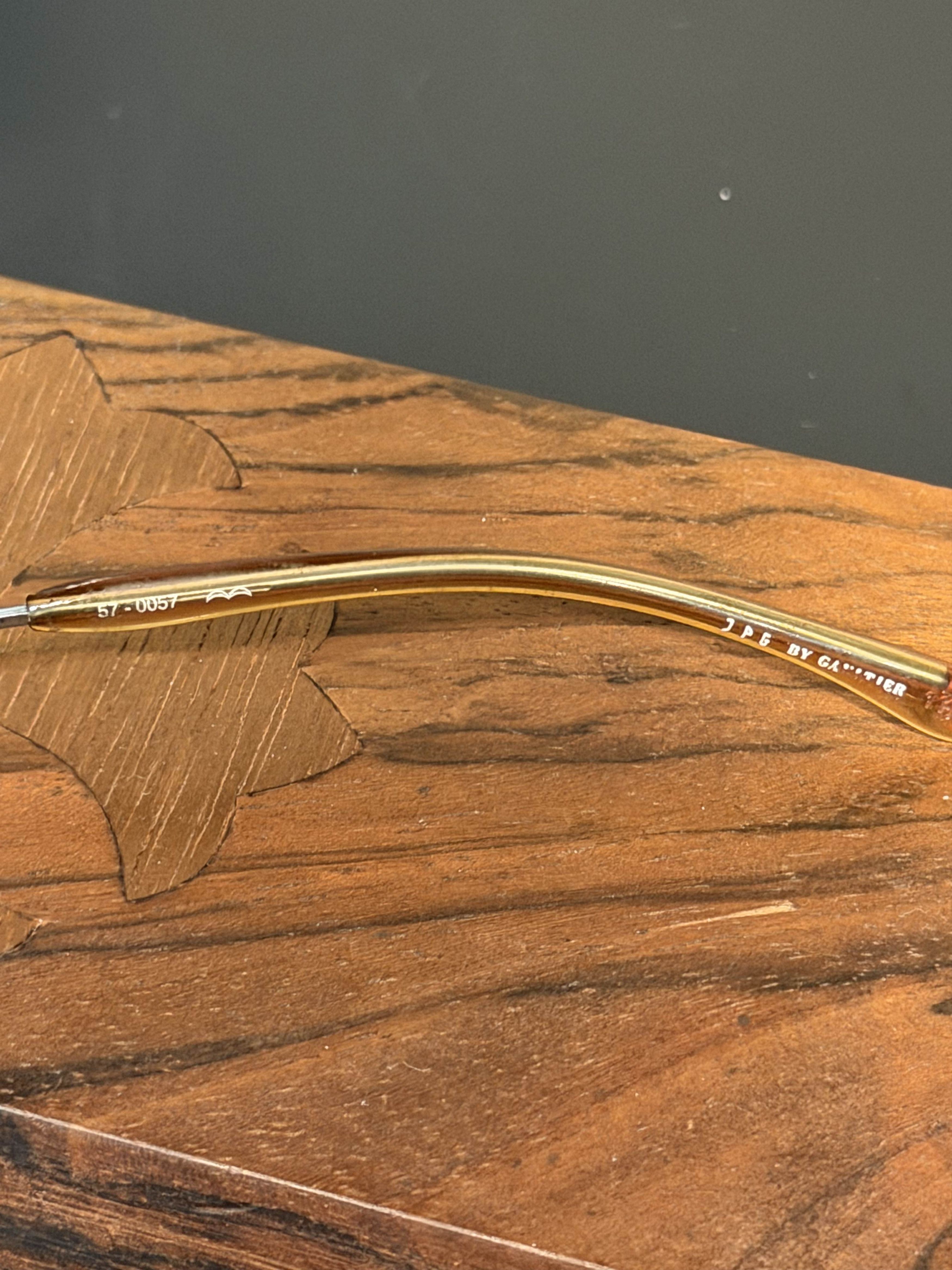 Jean Paul Gaultier Jean Paul Gaultier 57-0057 Rimless Oval Glasses Size ONE SIZE - 3 Thumbnail