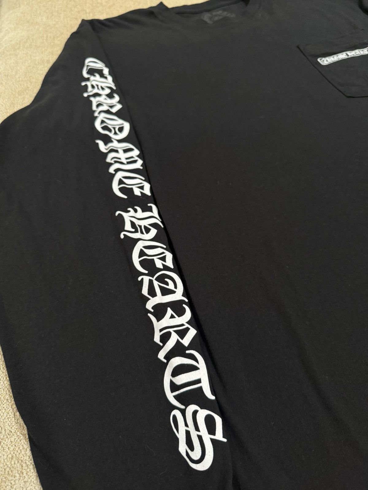 Chrome Hearts Chrome Hearts, Scroll logo long sleeve Size US L / EU 52-54 / 3 - 2 Thumbnail