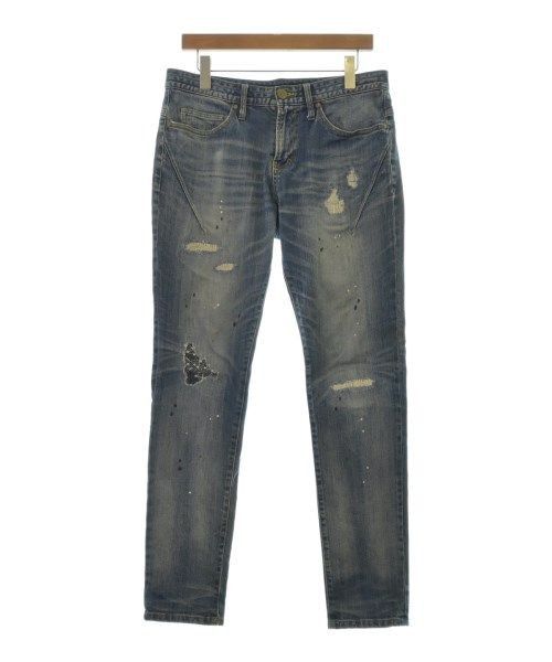 Number Nine Loveless Heavy Distressed Denim Jeans