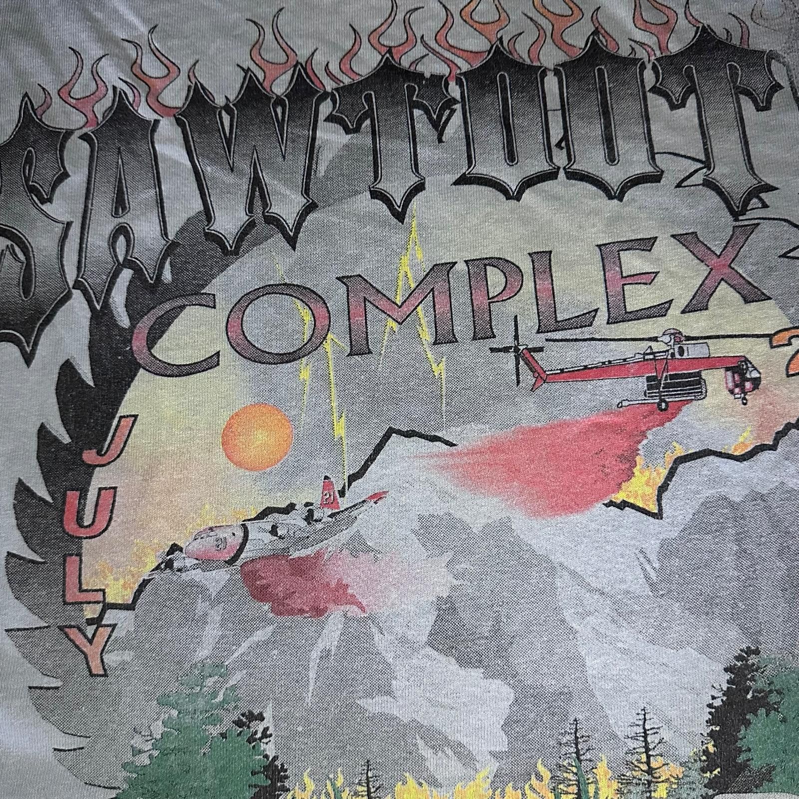 Other Vintage Sawtooth Complex California Wildfire Tee – Size XL Size US XL / EU 56 / 4 - 6 Thumbnail