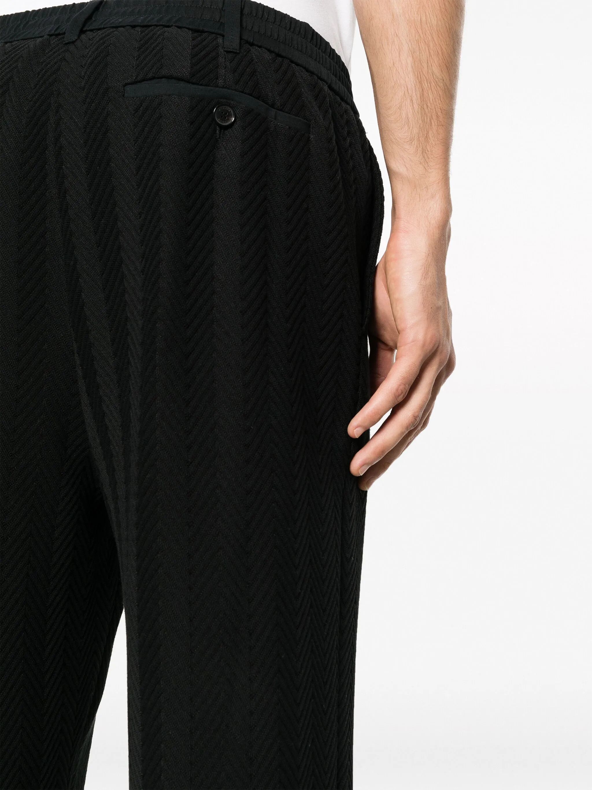 Missoni o1y0225 Casual Pant in Black Size US 34 / EU 50 - 3 Thumbnail