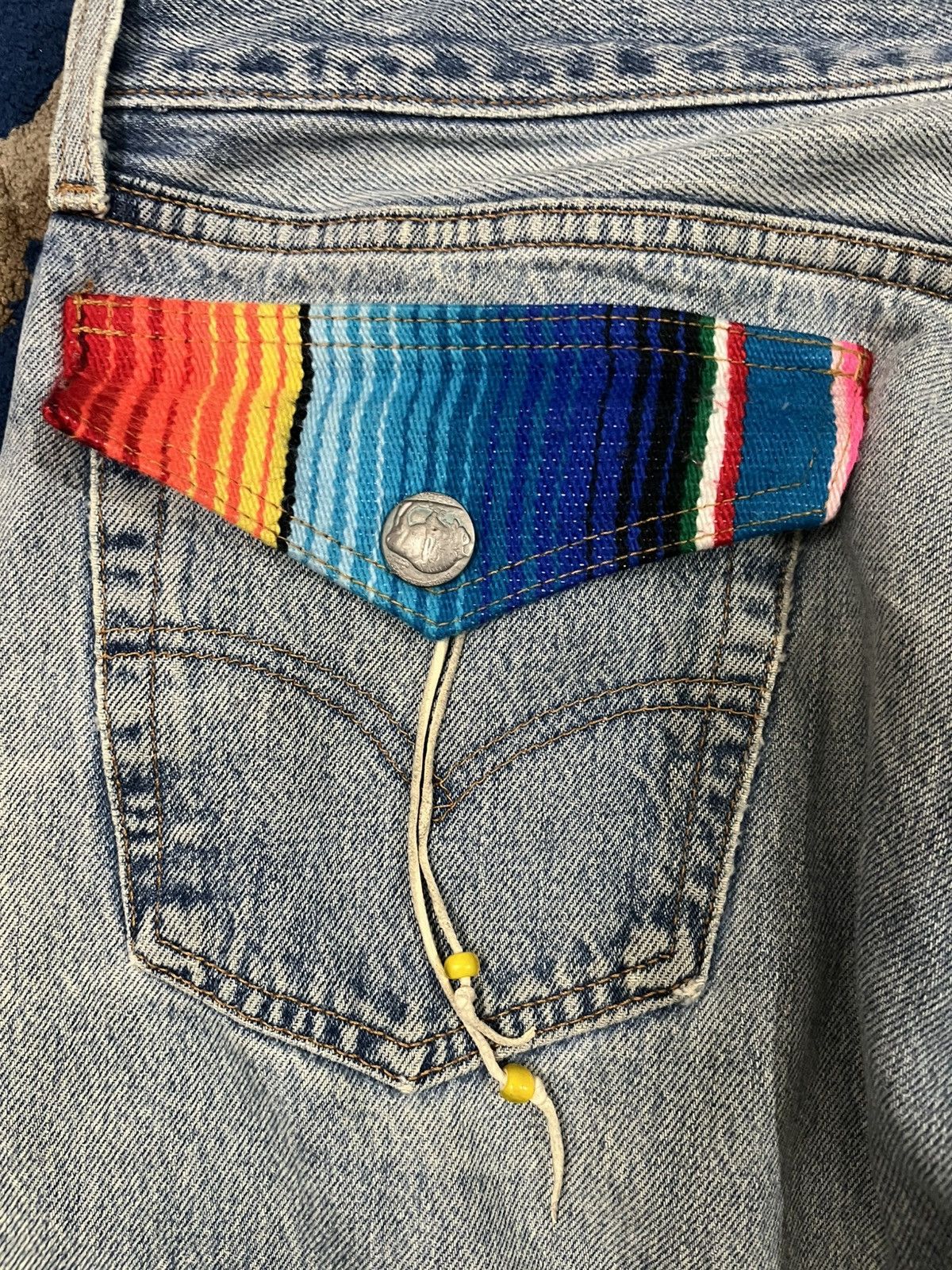 Sifury Vintage Levi’s 501 x Sifury Remake Custom Denim Size US 33 - 11 Thumbnail
