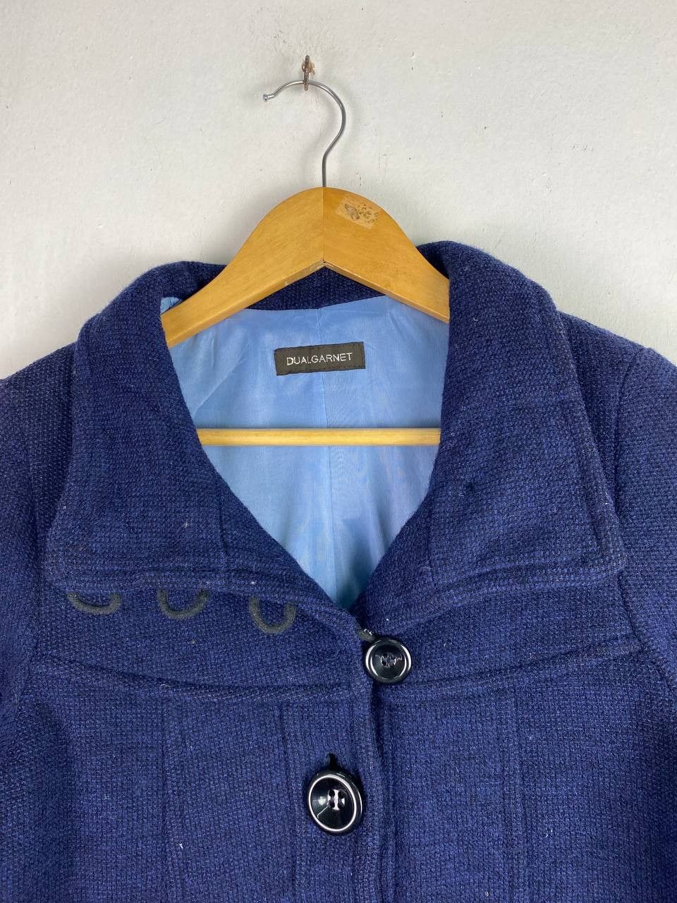Japanese Brand japanese brand wool jacket missing hoody Size US S / EU 44-46 / 1 - 2 Thumbnail