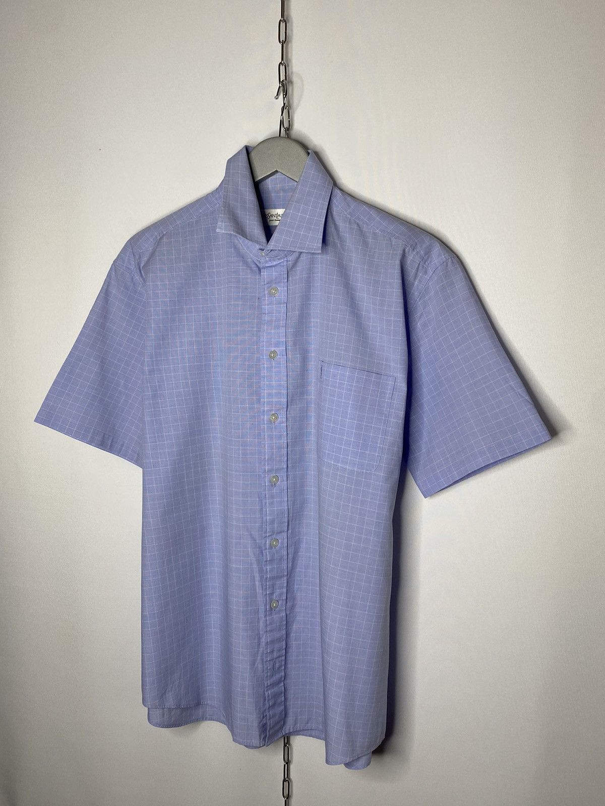 Yves Saint Laurent 🔥Vintage Yves Saint Laurent Luxury Shirt Short Sleeve Tee🔥 Size US L / EU 52-54 / 3 - 2 Thumbnail