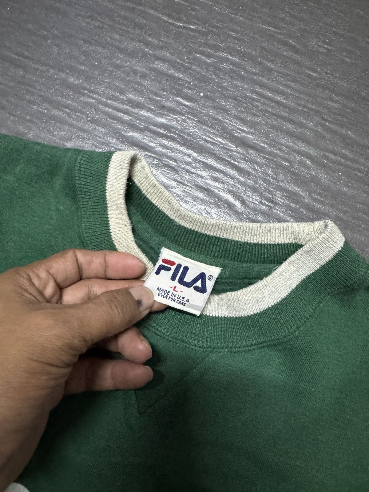 Fila × Vintage Vintage FILA sweatshirt Size US L / EU 52-54 / 3 - 2 Thumbnail