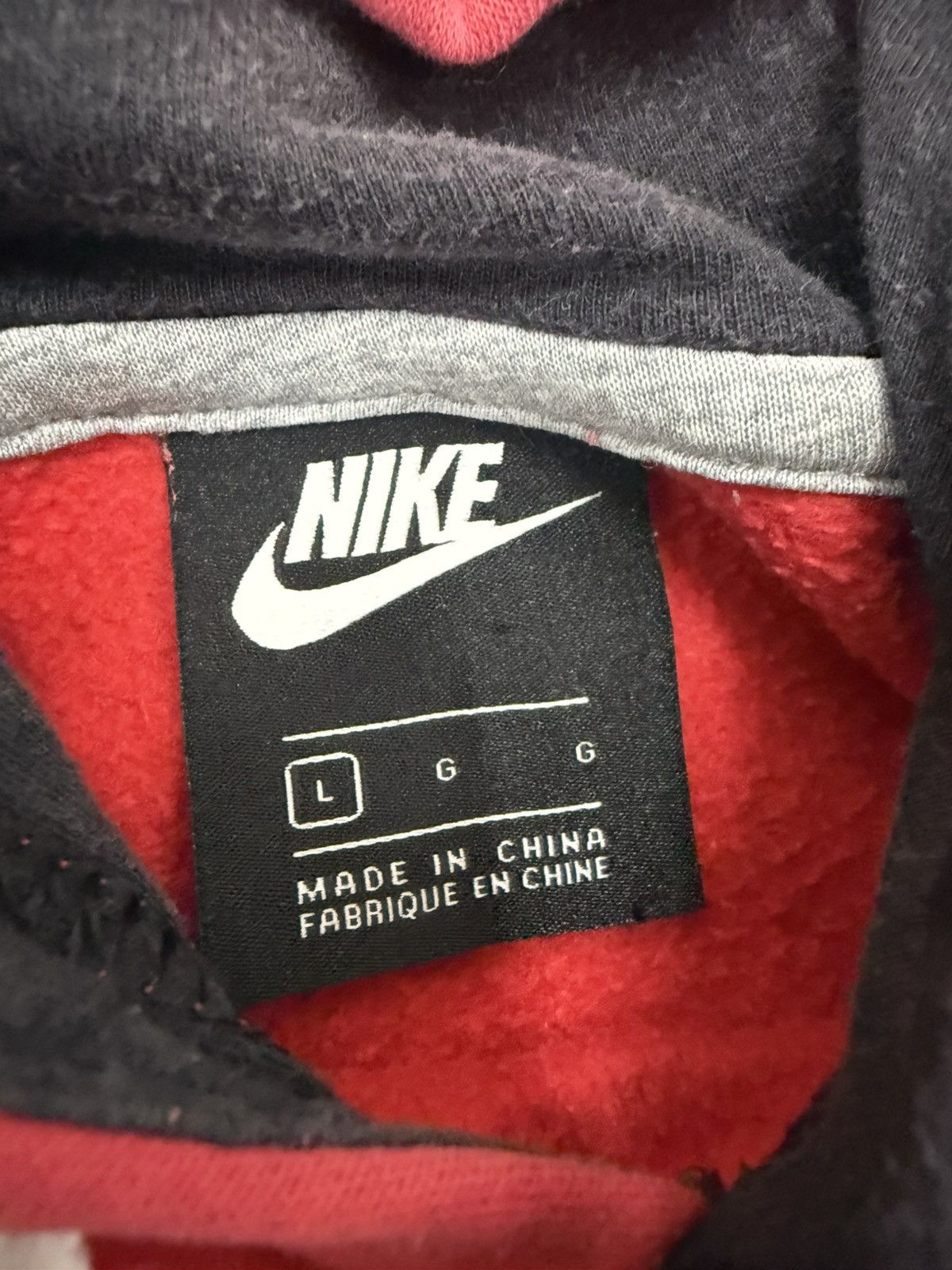 Nike 🔥 Nike Big Logo Sunfaded in Red Sweatshirt hoodie - L Size US L / EU 52-54 / 3 - 6 Thumbnail