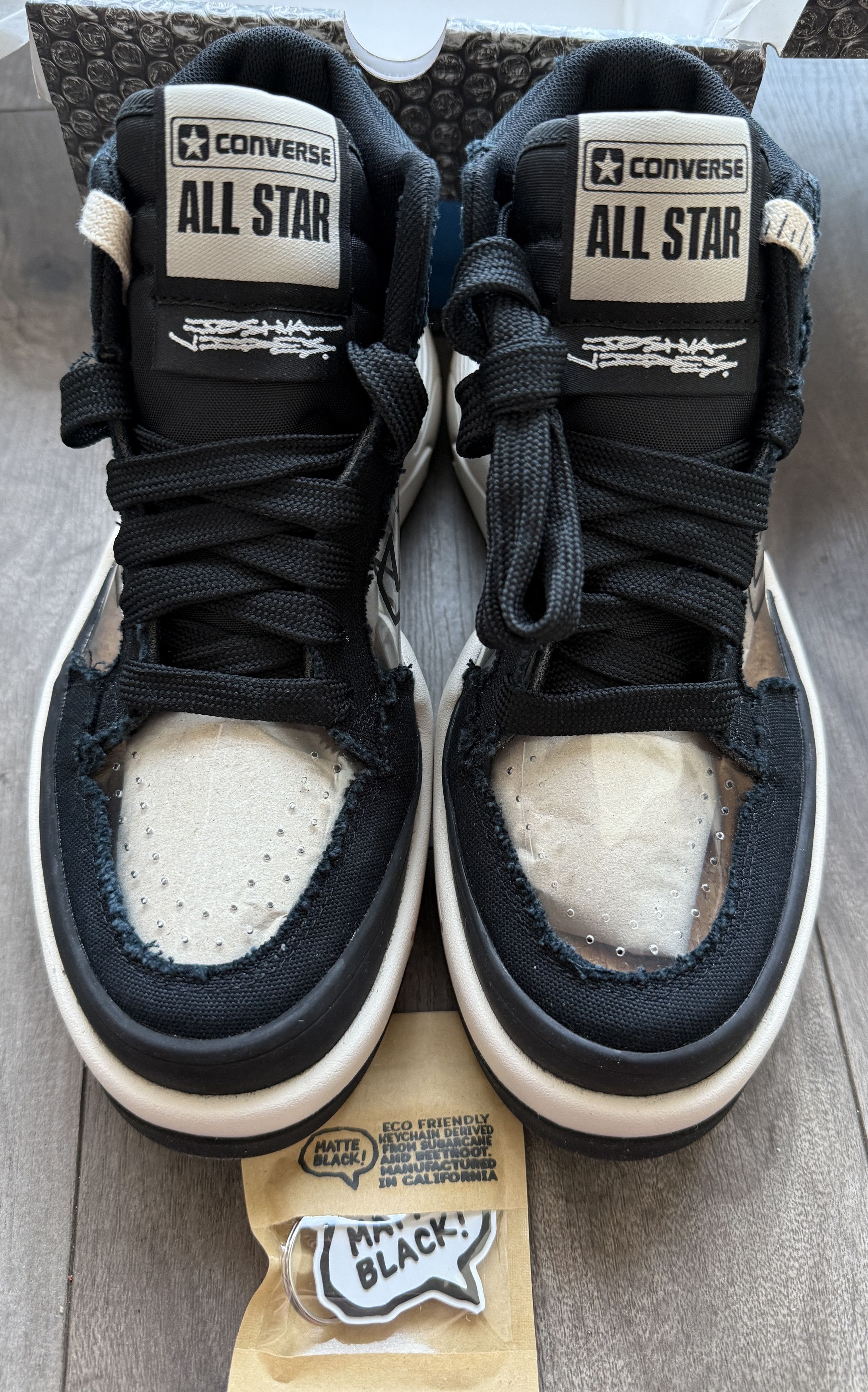 Converse × Joshua Vides NEW 5M/6.5W Converse Weapon CX HI VIDES A00715C sneakers Size US 6.5 / IT 36.5 - 3 Thumbnail