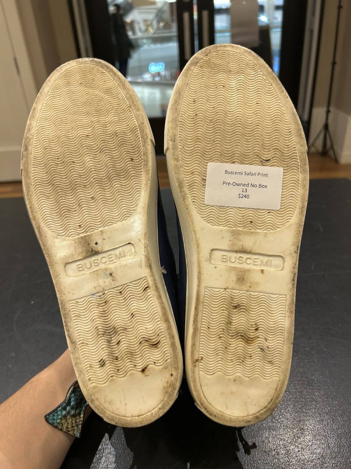 Buscemi Buscemi Safari Print Sneakers Size US 13 / EU 46 - 7 Thumbnail
