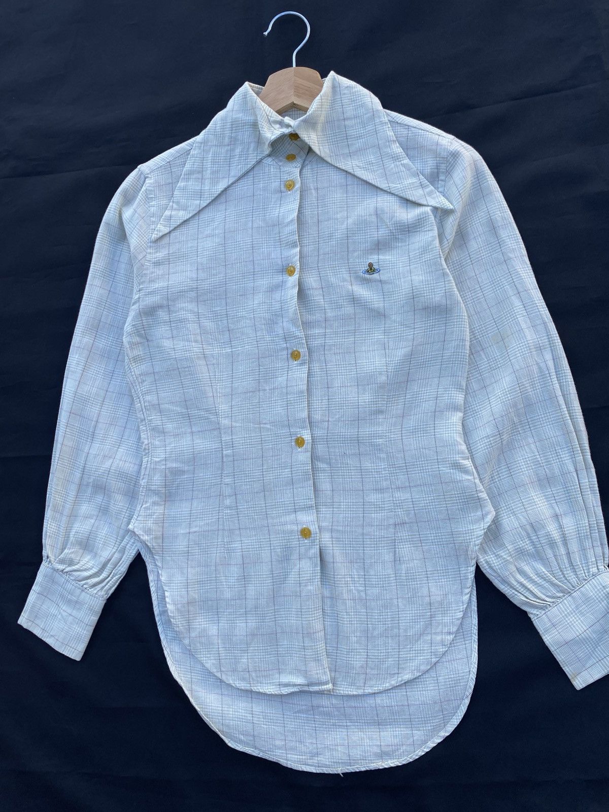 Vivienne Westwood Rare Vintage Vivienne Westwood Women Buttons Up Collar Shirt Size S / US 4 / IT 40 - 6 Thumbnail