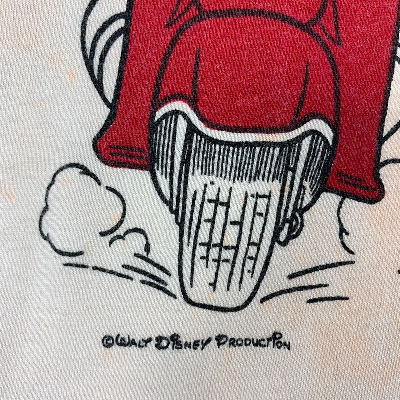 Disney Vintage 70s/80s Mickey & Minnie Mouse Scooter Disney Tee Size XS / US 0-2 / IT 36-38 - 9 Thumbnail