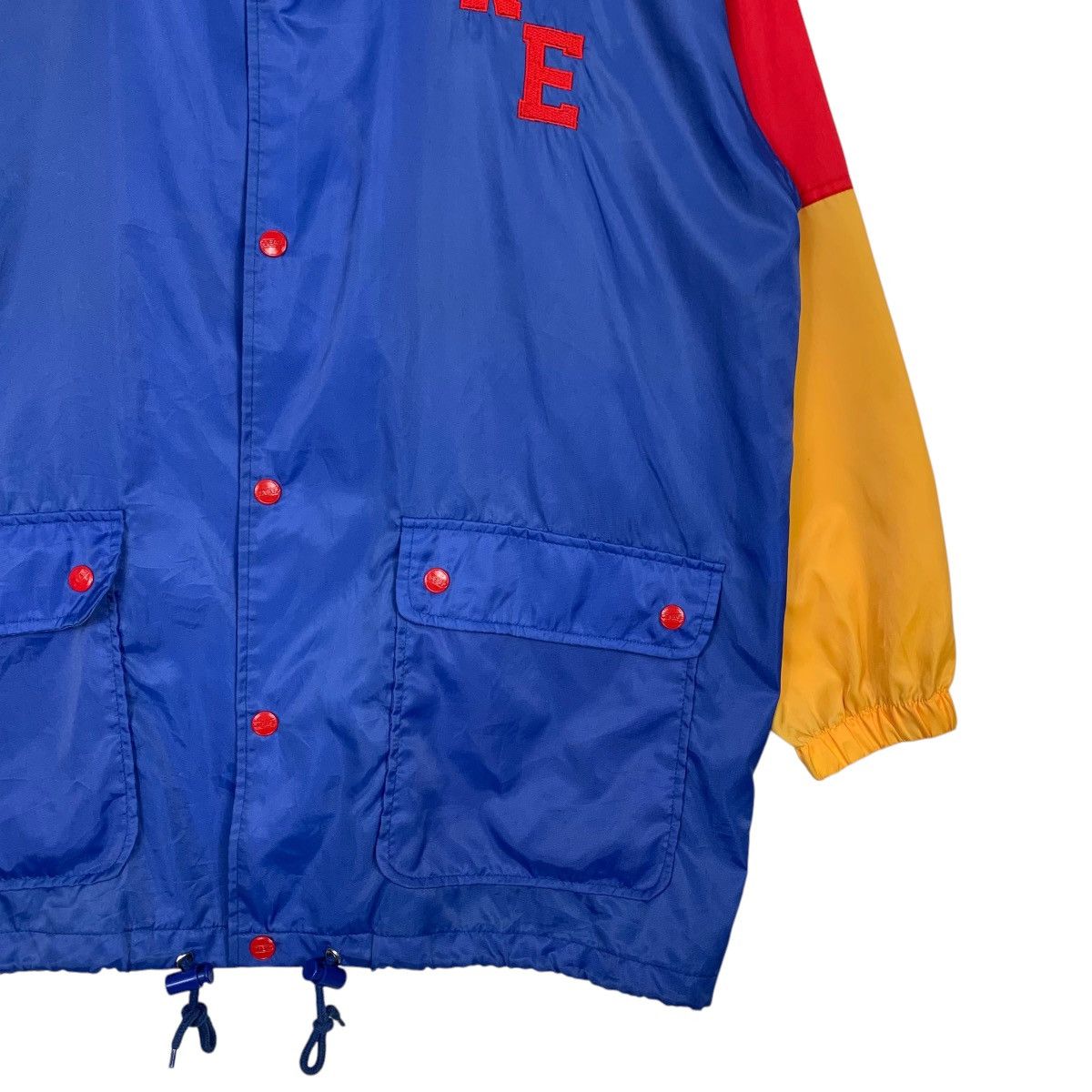 Japanese Brand CENTER CLEASE To Act Big Logo Coach Jacket #2469-C111 Size US L / EU 52-54 / 3 - 6 Thumbnail