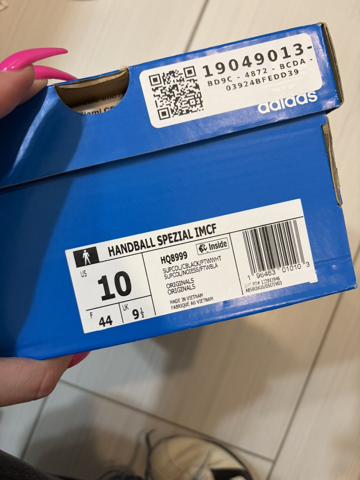 Adidas New in Box Handball Spezial Inter Miami CF pink sneaker Size US 10 / EU 43 - 6 Thumbnail