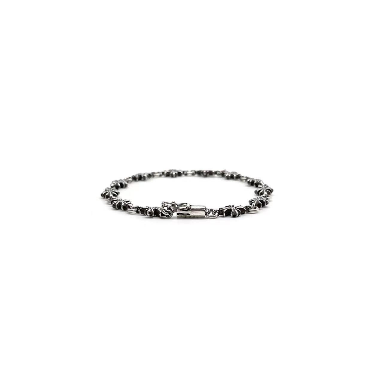 Chrome Hearts Chrome Hearts Silver Diamonds Tiny E Bracelet Size ONE SIZE - 2 Thumbnail