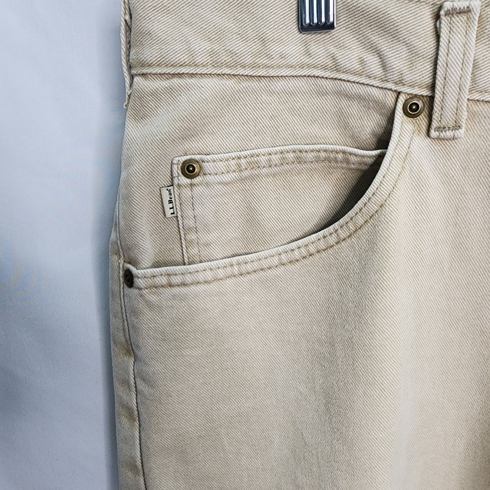 L.L. Bean L.L. Bean Men's Double L Relaxed Fit Cotton Jeans Size US 36 / EU 52 - 7 Thumbnail