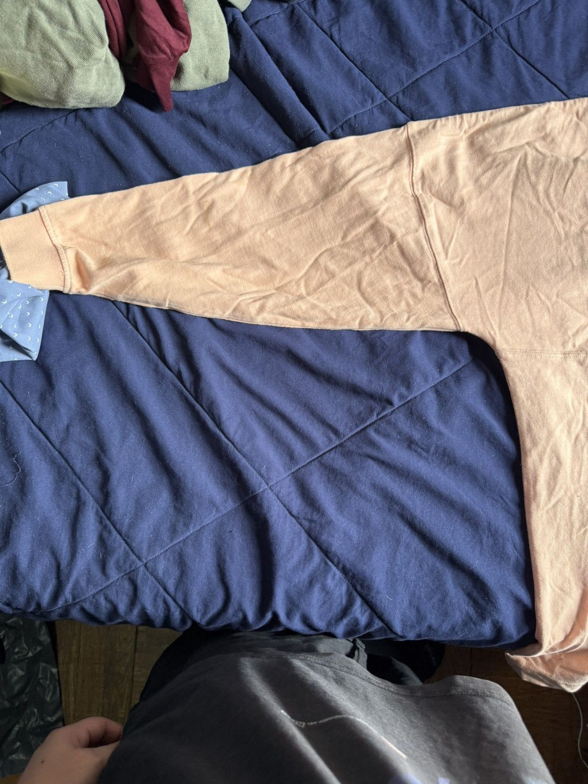 Kith Kith Track Paneled Long-Sleeve T-Shirt 'Pink' Size US M / EU 48-50 / 2 - 4 Thumbnail