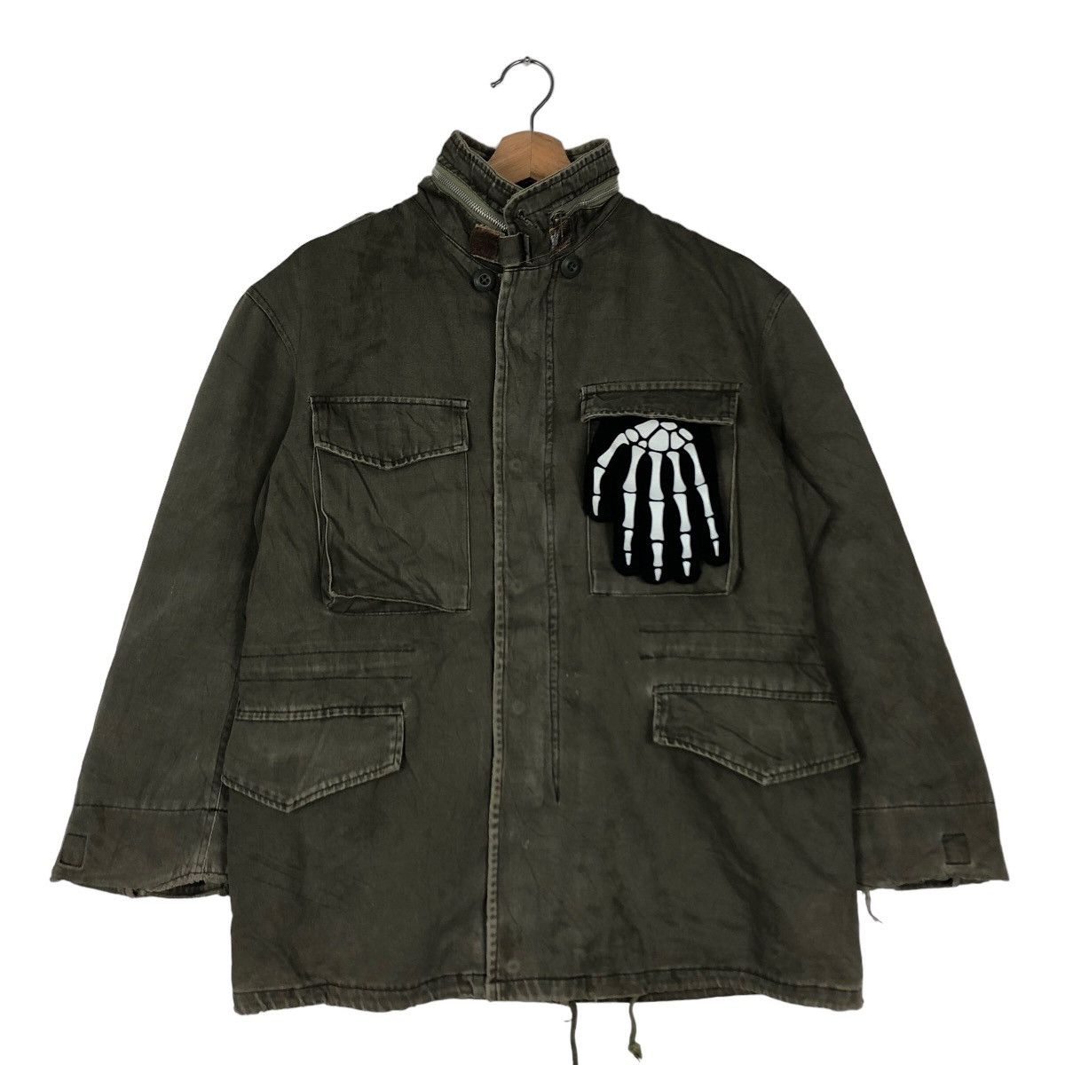 Buzz Rickson's 🔥90’s Vintage Field Jacket Cargo Pocket Toyo Enterprise Size US M / EU 48-50 / 2 - 2 Thumbnail