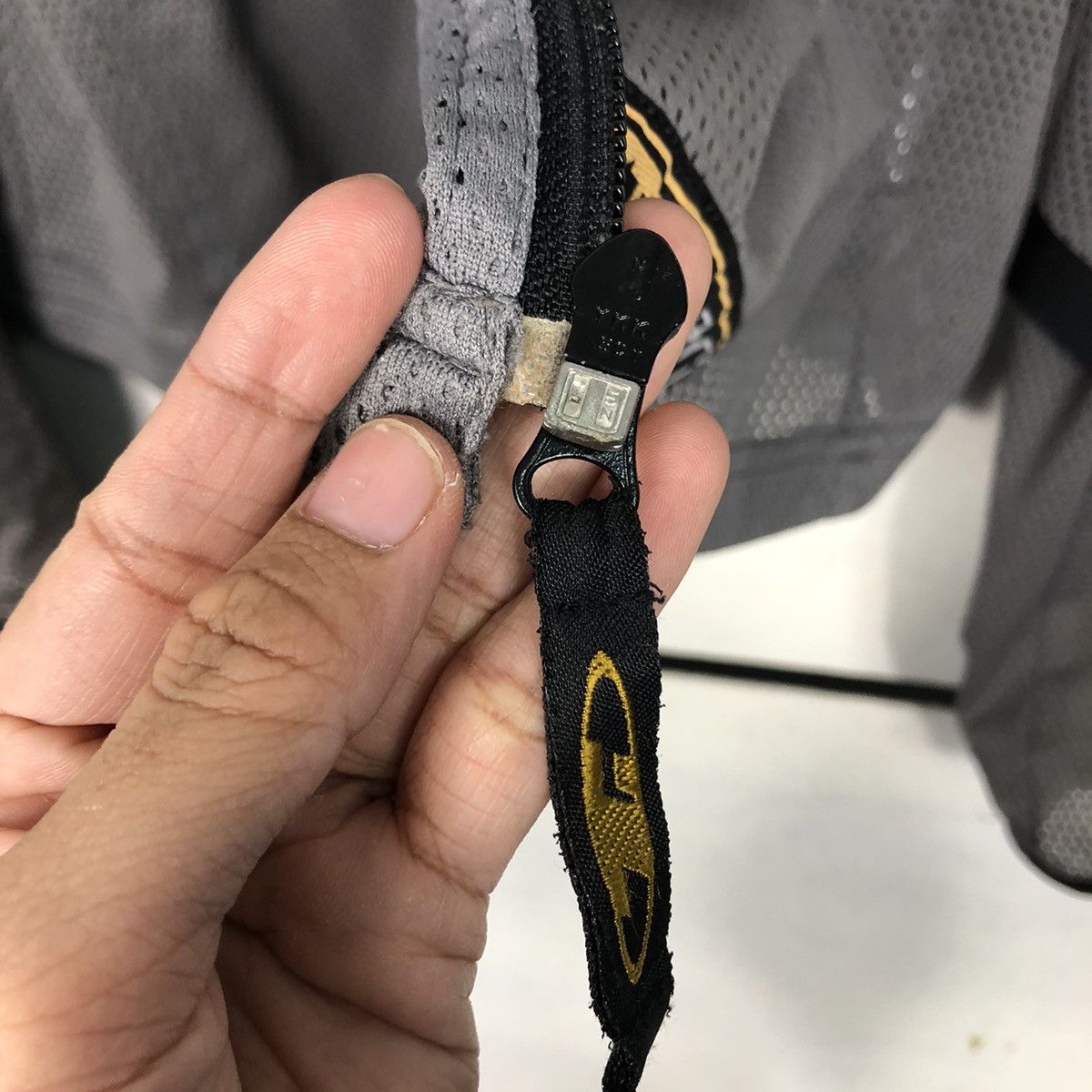Japanese Brand RS Taichi Motorcycle Protective Mesh Jacket — Grey Size US L / EU 52-54 / 3 - 19 Thumbnail
