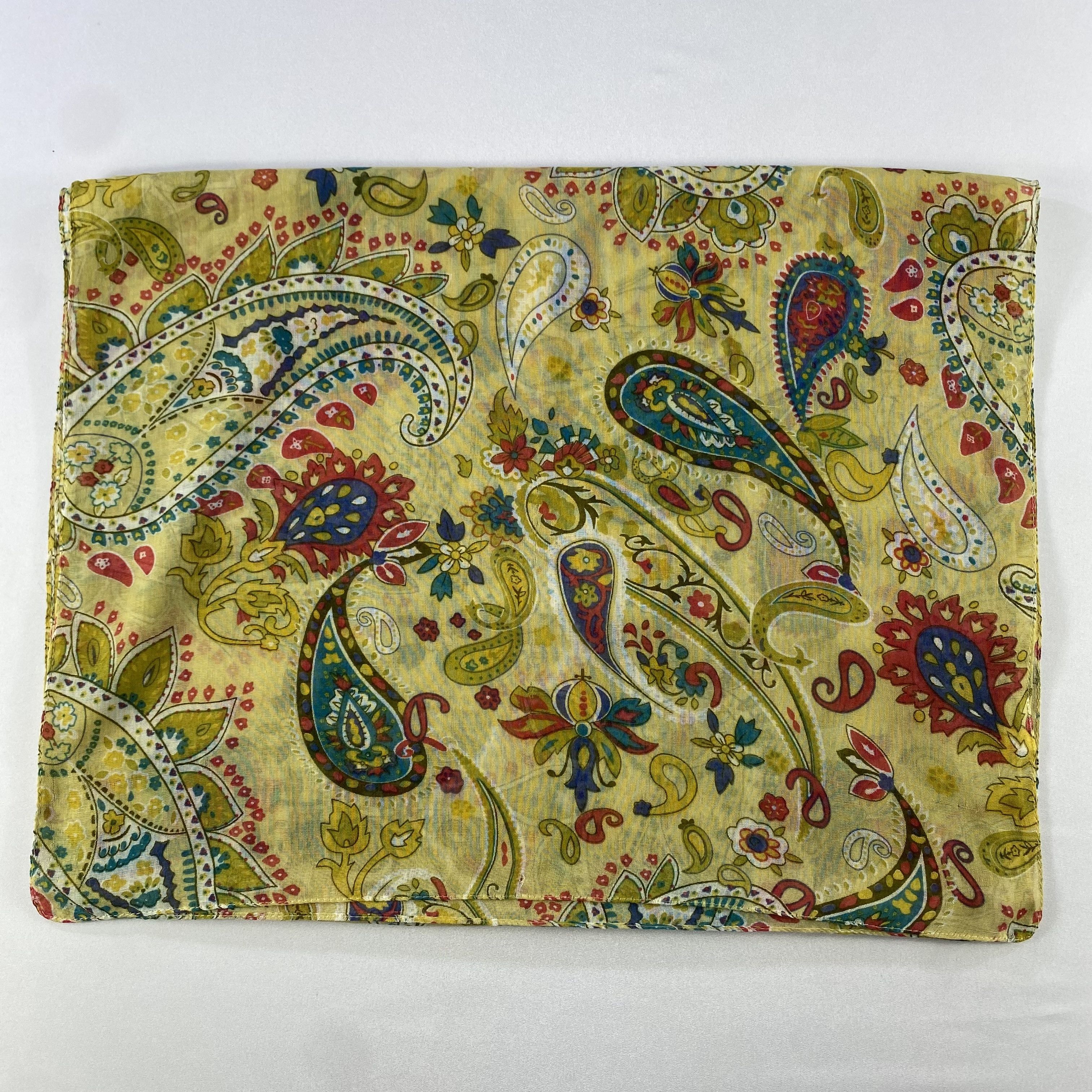 Japanese Brand × Vintage Vintage Japanese Brand Paisley Scarf SS094 Size ONE SIZE - 2 Thumbnail